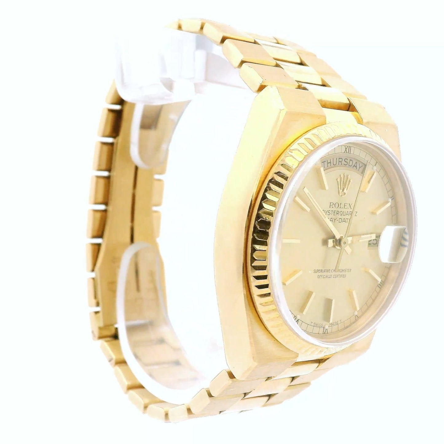 Rolex Oyster Quartz Day - Date Yellow Gold - Forever Rox