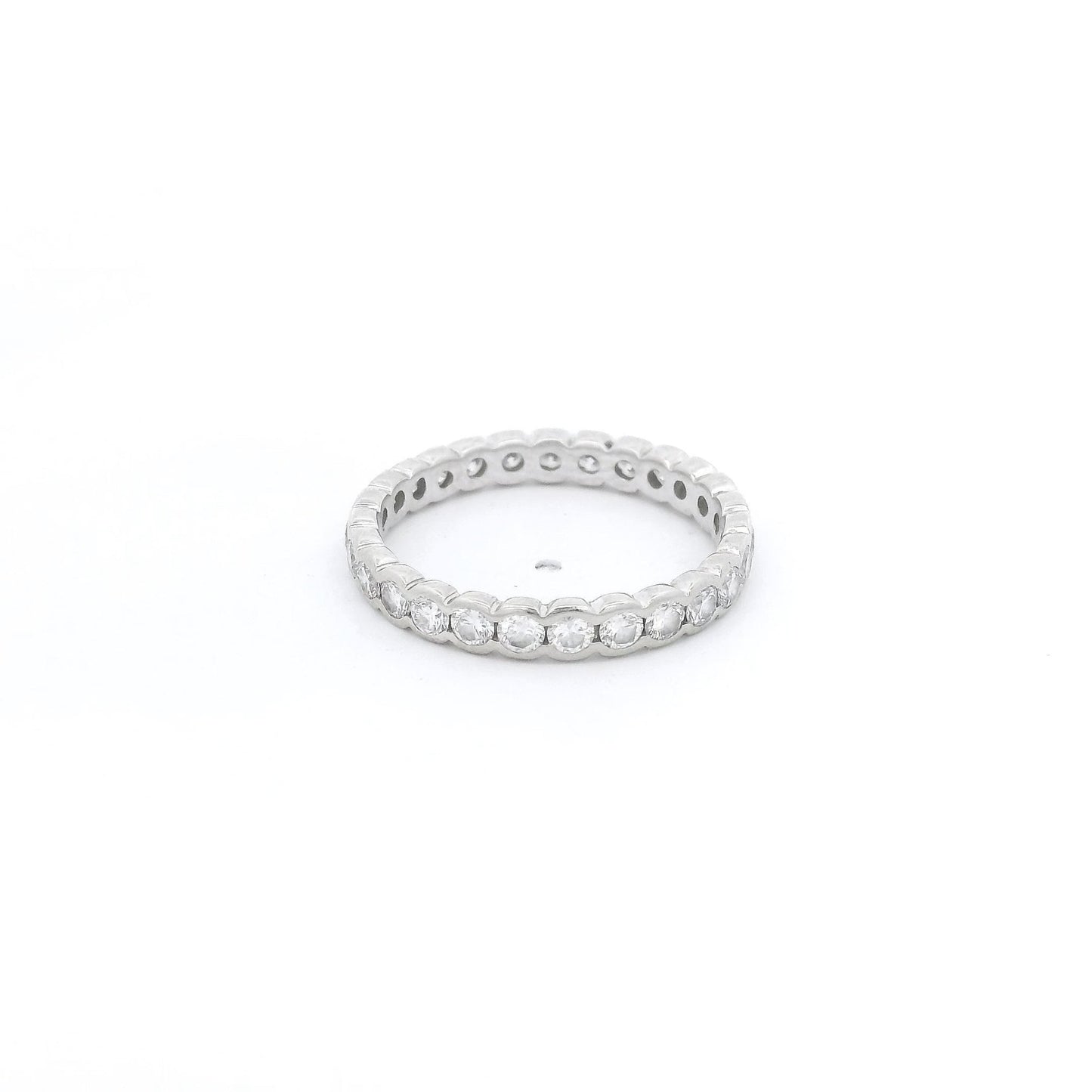 Round Channel ~1.25ctw Diamond Eternity Band - Forever Rox Fine Jewelry
