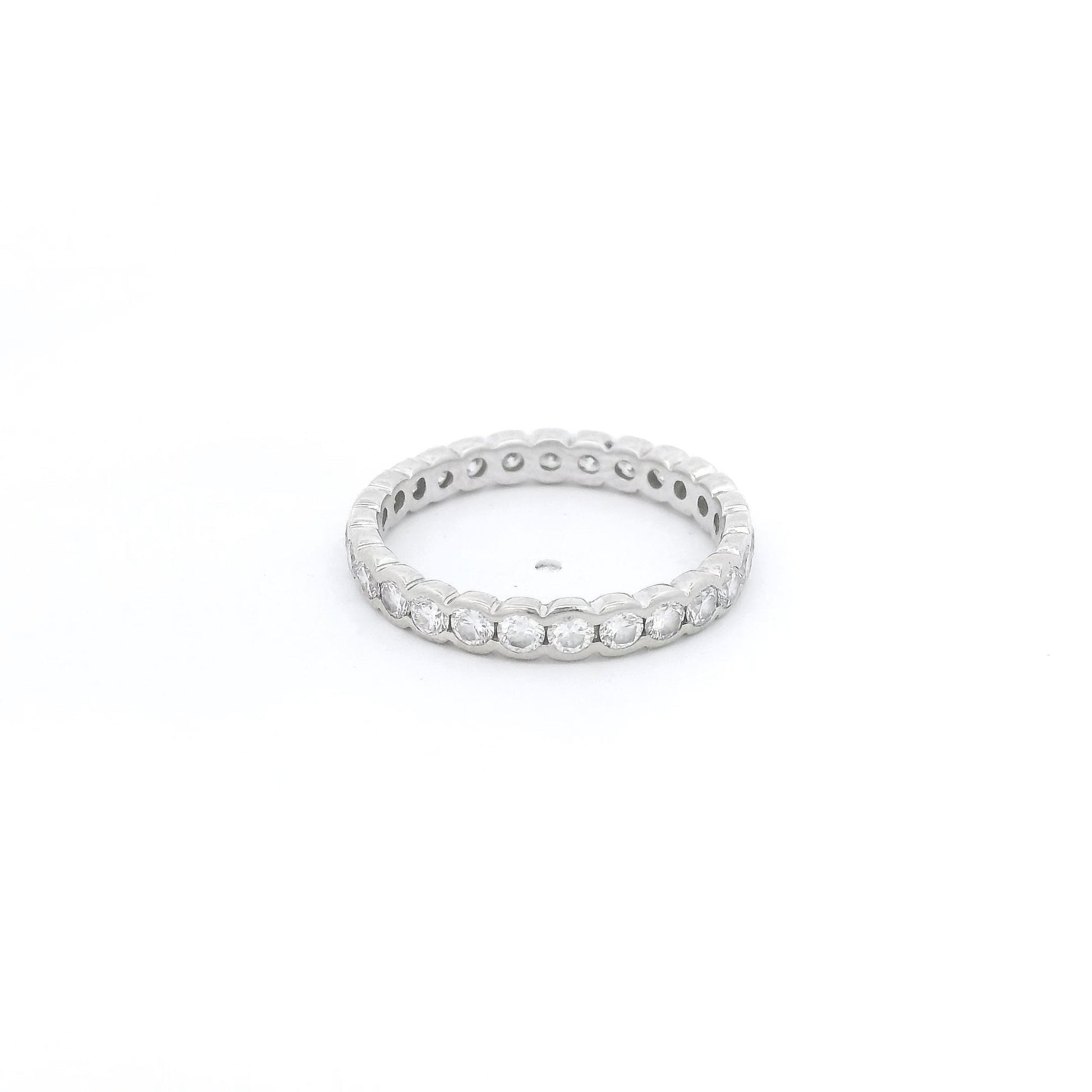 Round Channel ~1.25ctw Diamond Eternity Band - Forever Rox Fine Jewelry