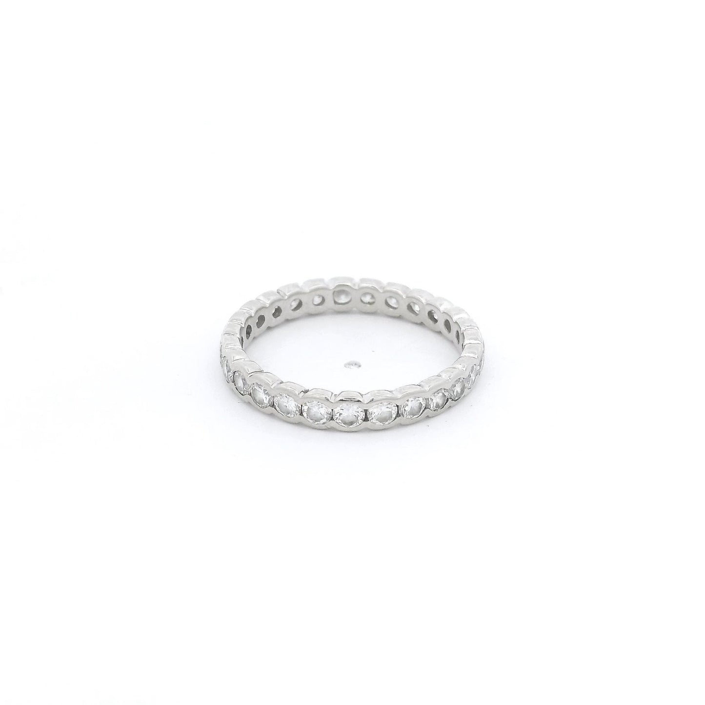 Round Channel ~1.25ctw Diamond Eternity Band - Forever Rox Fine Jewelry