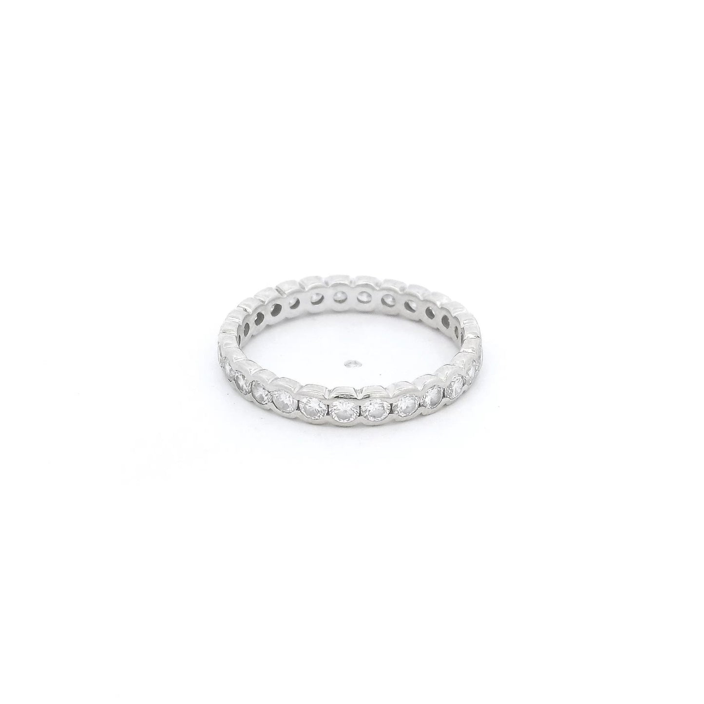 Round Channel ~1.25ctw Diamond Eternity Band - Forever Rox Fine Jewelry