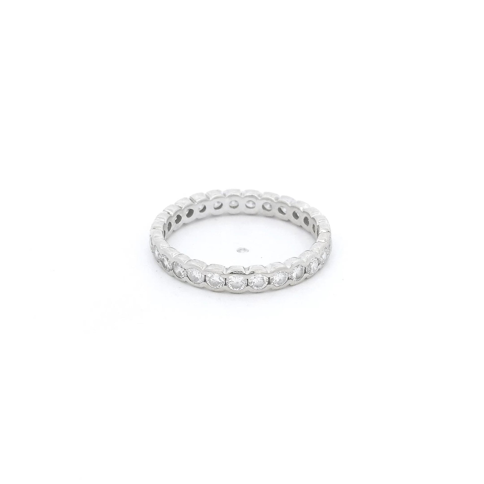 Round Channel ~1.25ctw Diamond Eternity Band - Forever Rox Fine Jewelry