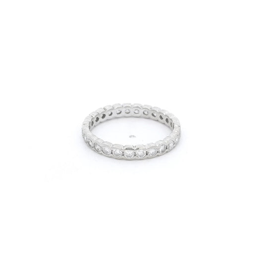 Round Channel ~1.25ctw Diamond Eternity Band - Forever Rox Fine Jewelry