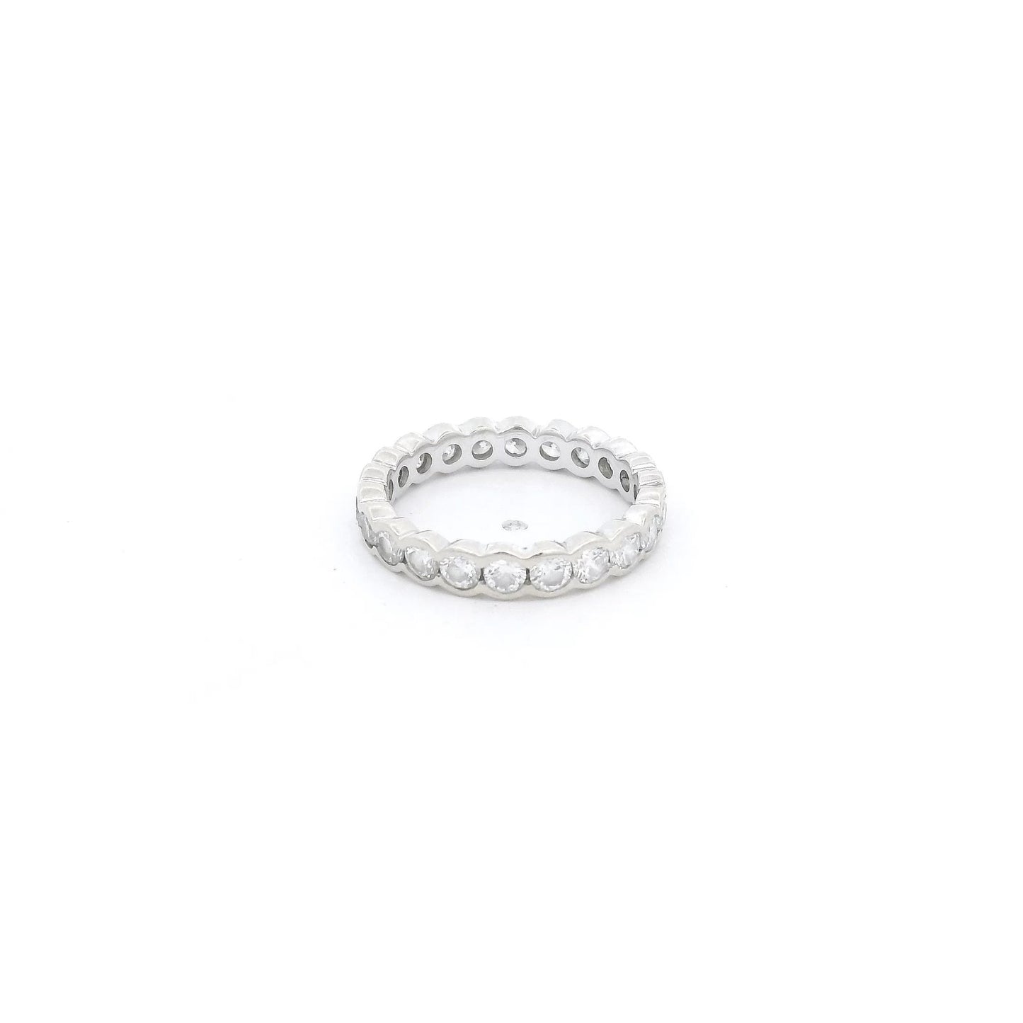 Round Channel ~.75ctw Diamond Eternity Band - Forever Rox Fine Jewelry