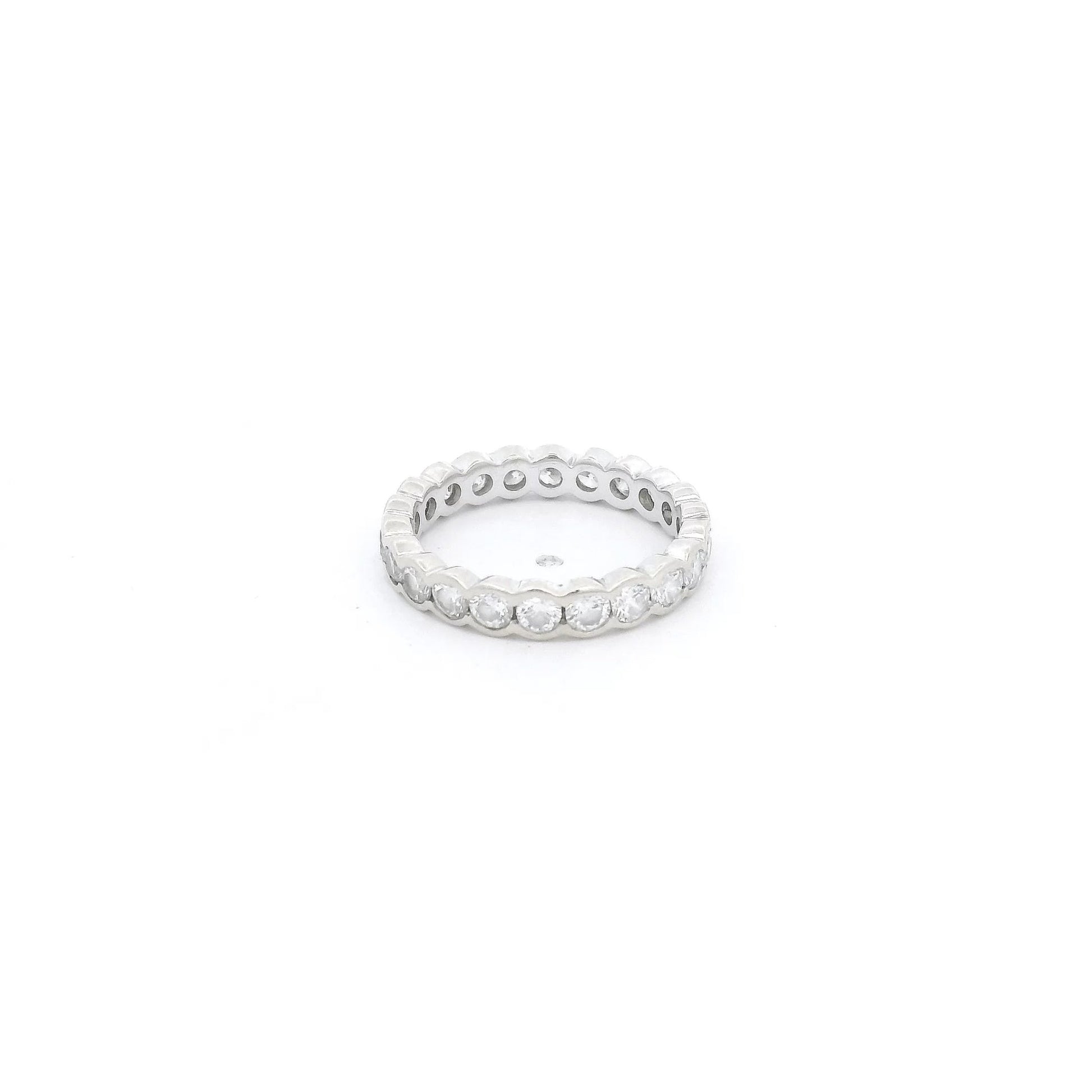 Round Channel ~.75ctw Diamond Eternity Band - Forever Rox Fine Jewelry