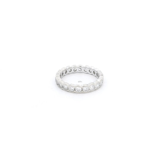 Round Channel ~.75ctw Diamond Eternity Band - Forever Rox Fine Jewelry