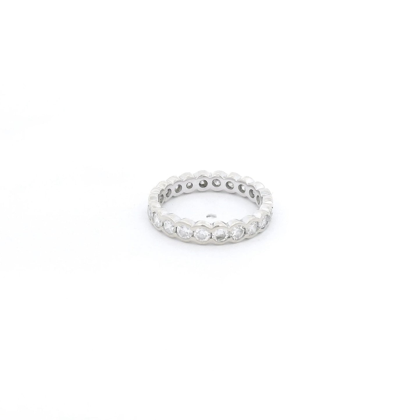 Round Channel ~.75ctw Diamond Eternity Band - Forever Rox Fine Jewelry