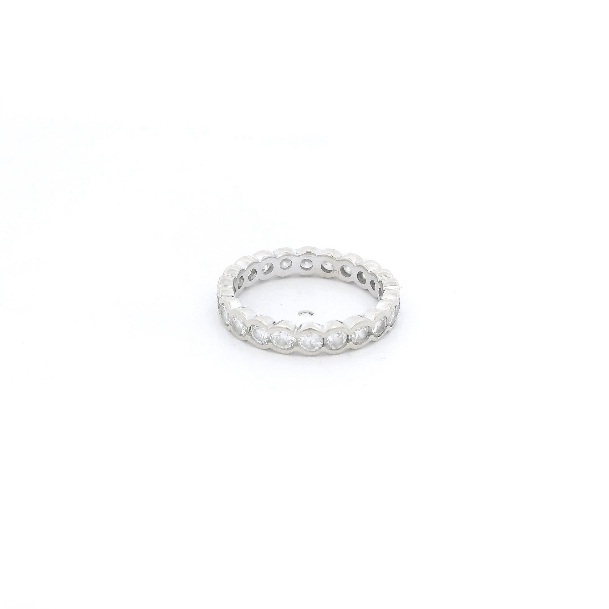 Round Channel ~.75ctw Diamond Eternity Band - Forever Rox Fine Jewelry