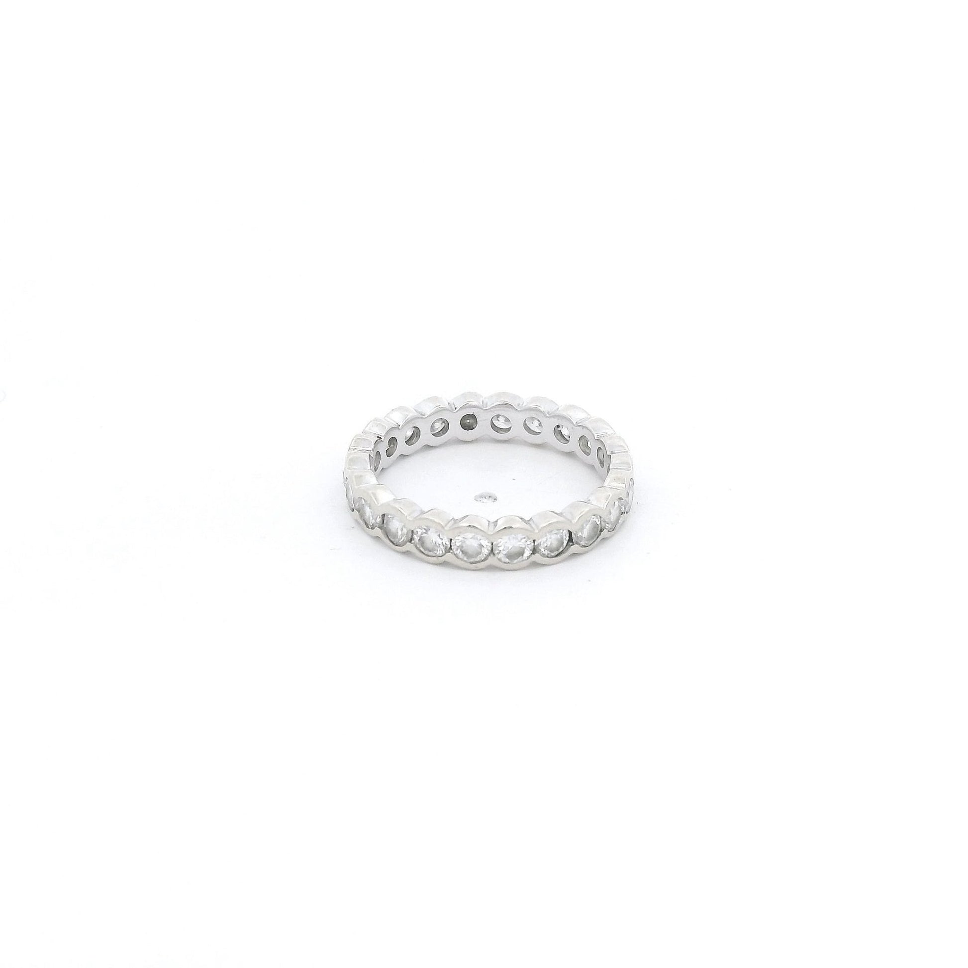 Round Channel ~.75ctw Diamond Eternity Band - Forever Rox Fine Jewelry