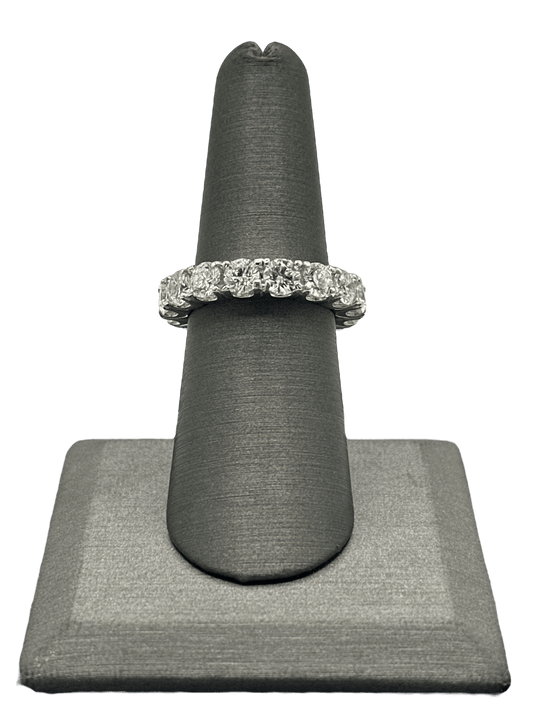 Round Diamond Eternity Band - Forever Rox
