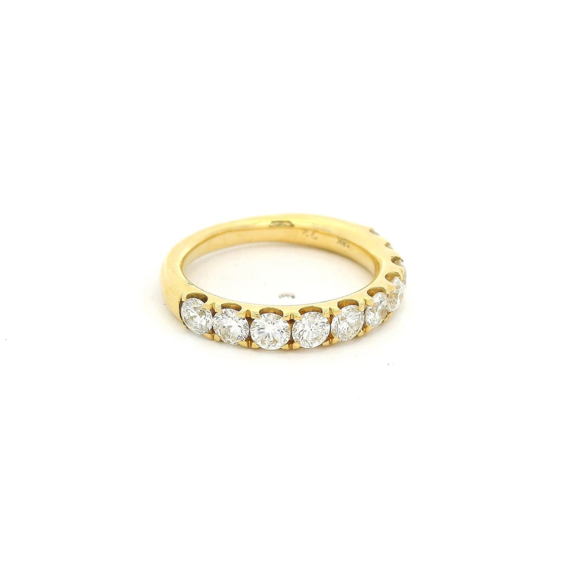 Round Diamond Half Eternity Band - Forever Rox Fine Jewelry