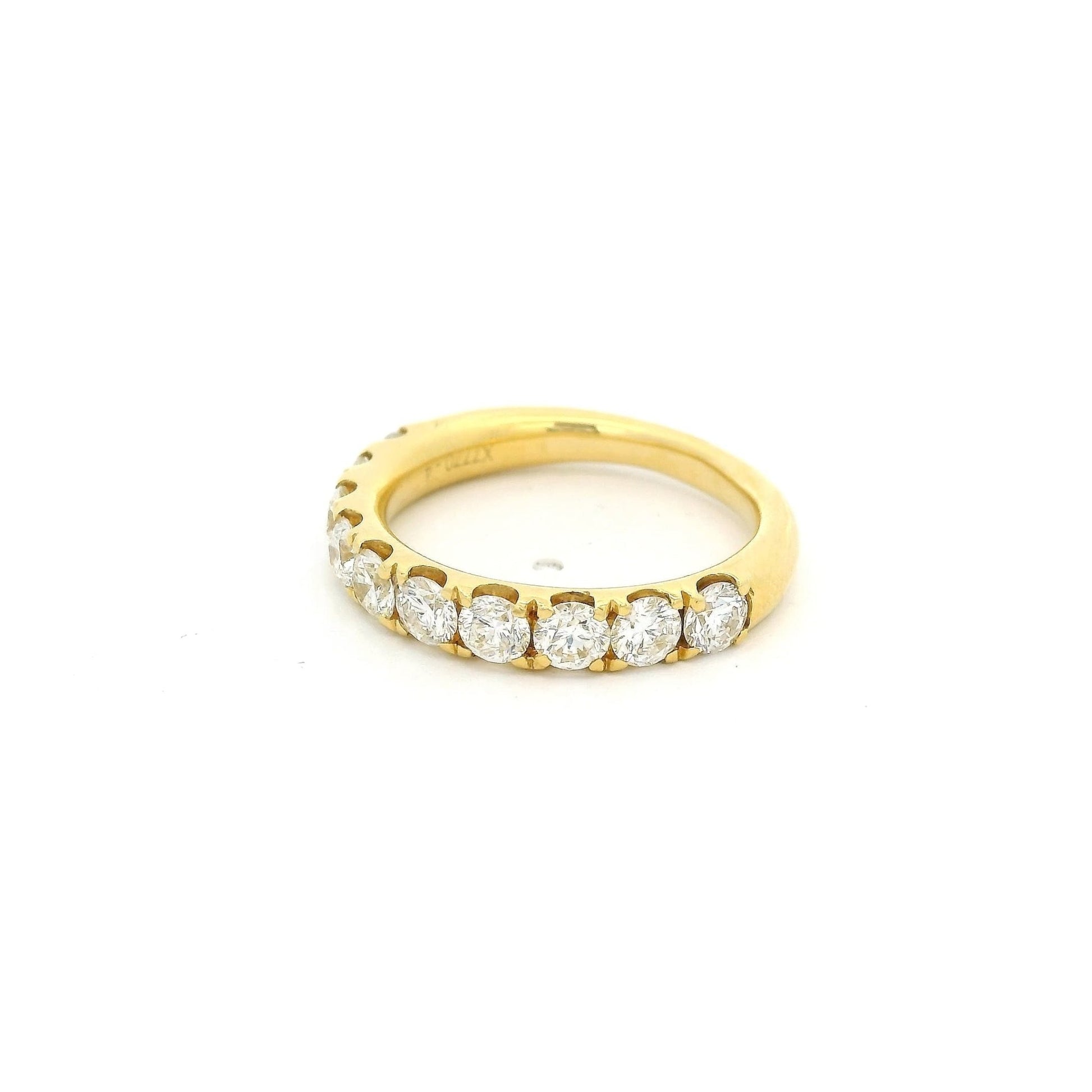 Round Diamond Half Eternity Band - Forever Rox Fine Jewelry