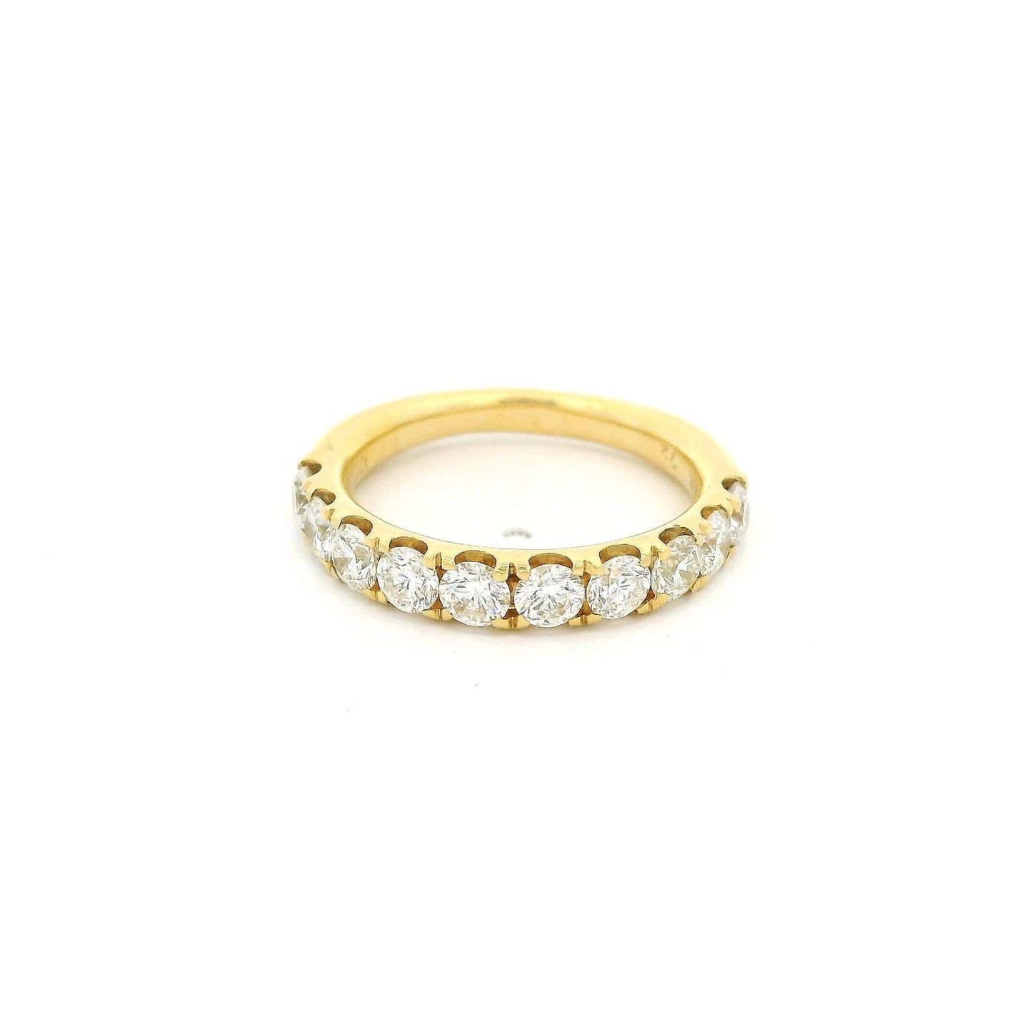 Round Diamond Half Eternity Band - Forever Rox Fine Jewelry
