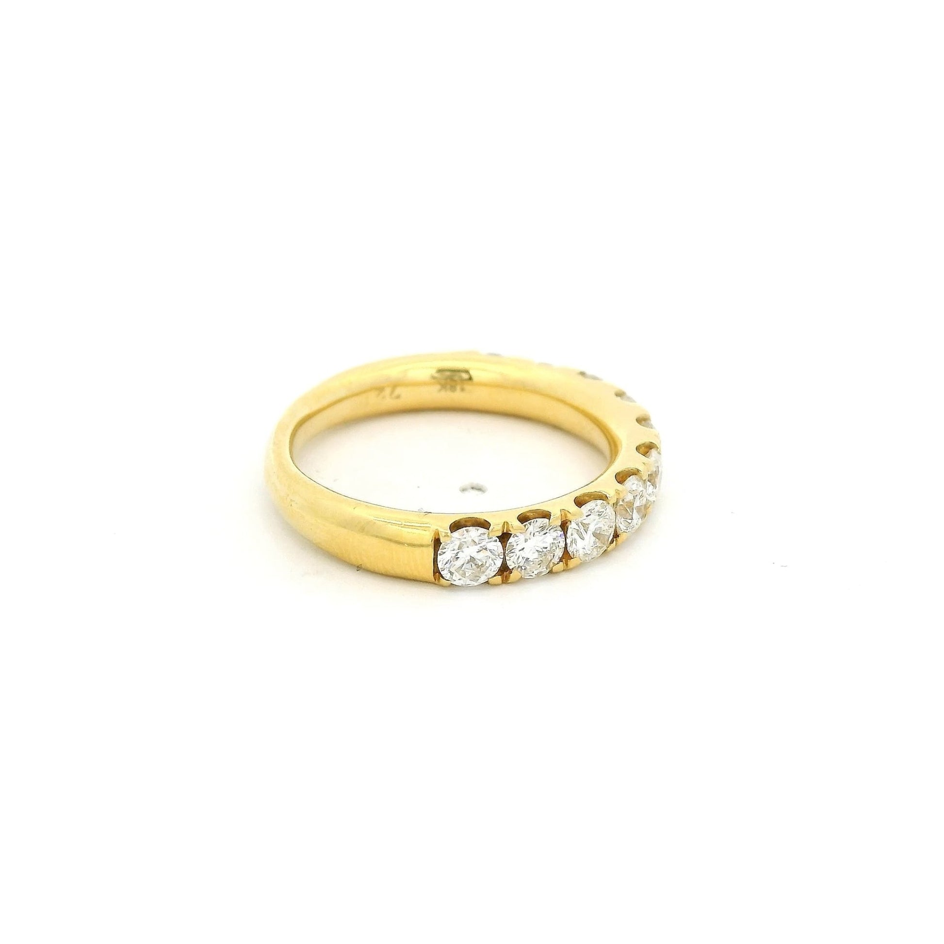 Round Diamond Half Eternity Band - Forever Rox Fine Jewelry