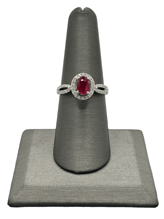 Ruby and Diamond Ring - Forever Rox