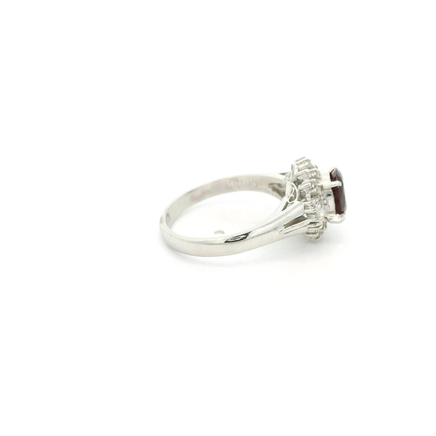 Ruby & Buguette/Round Diamond Ring - Forever Rox Fine Jewelry