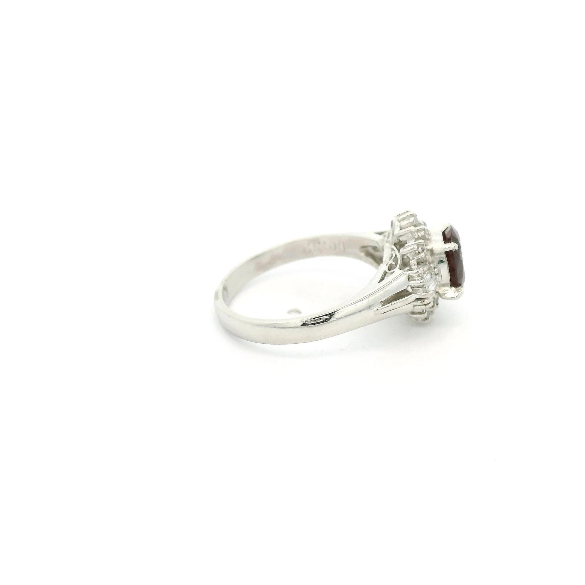 Ruby & Buguette/Round Diamond Ring - Forever Rox Fine Jewelry