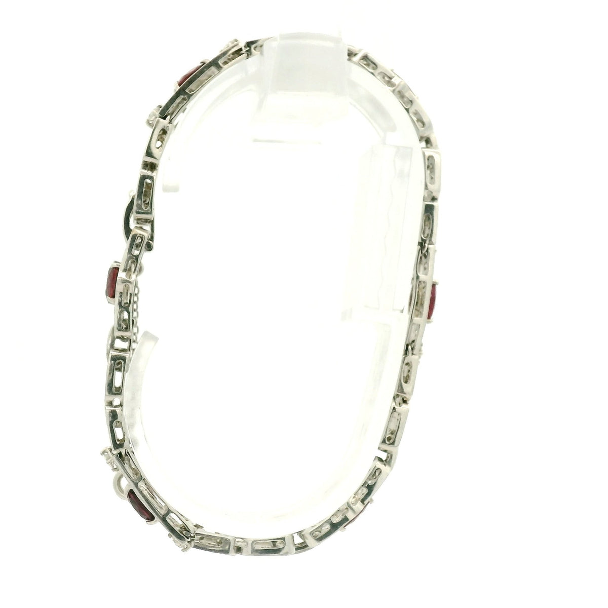 Ruby & Diamond Art Deco Bracelet - Forever Rox Fine Jewelry