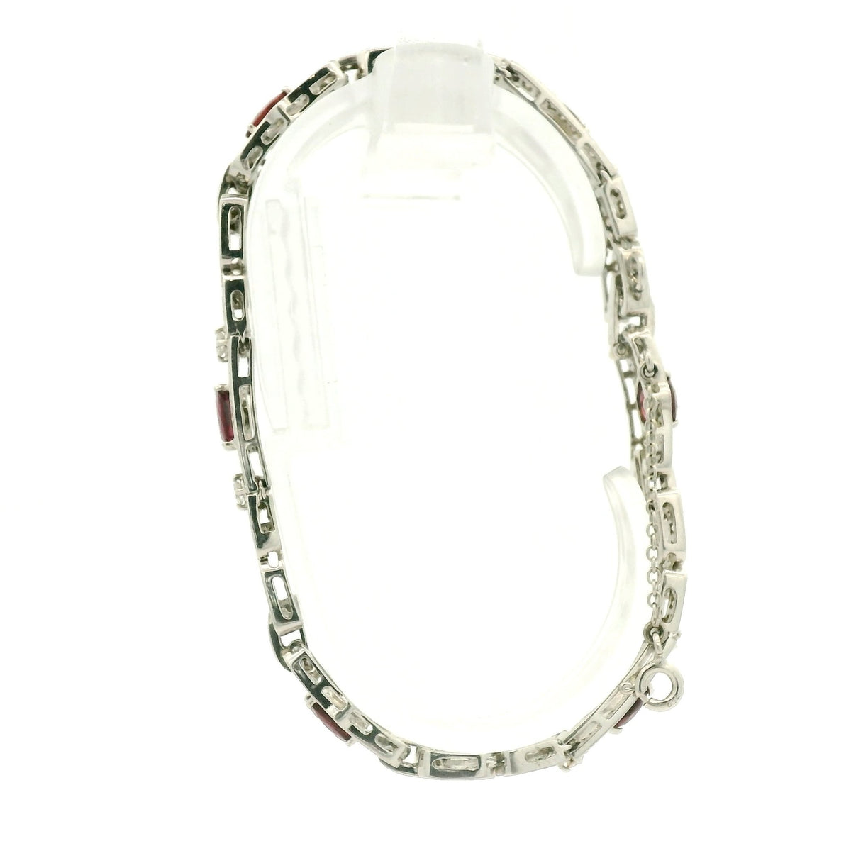 Ruby & Diamond Art Deco Bracelet - Forever Rox Fine Jewelry