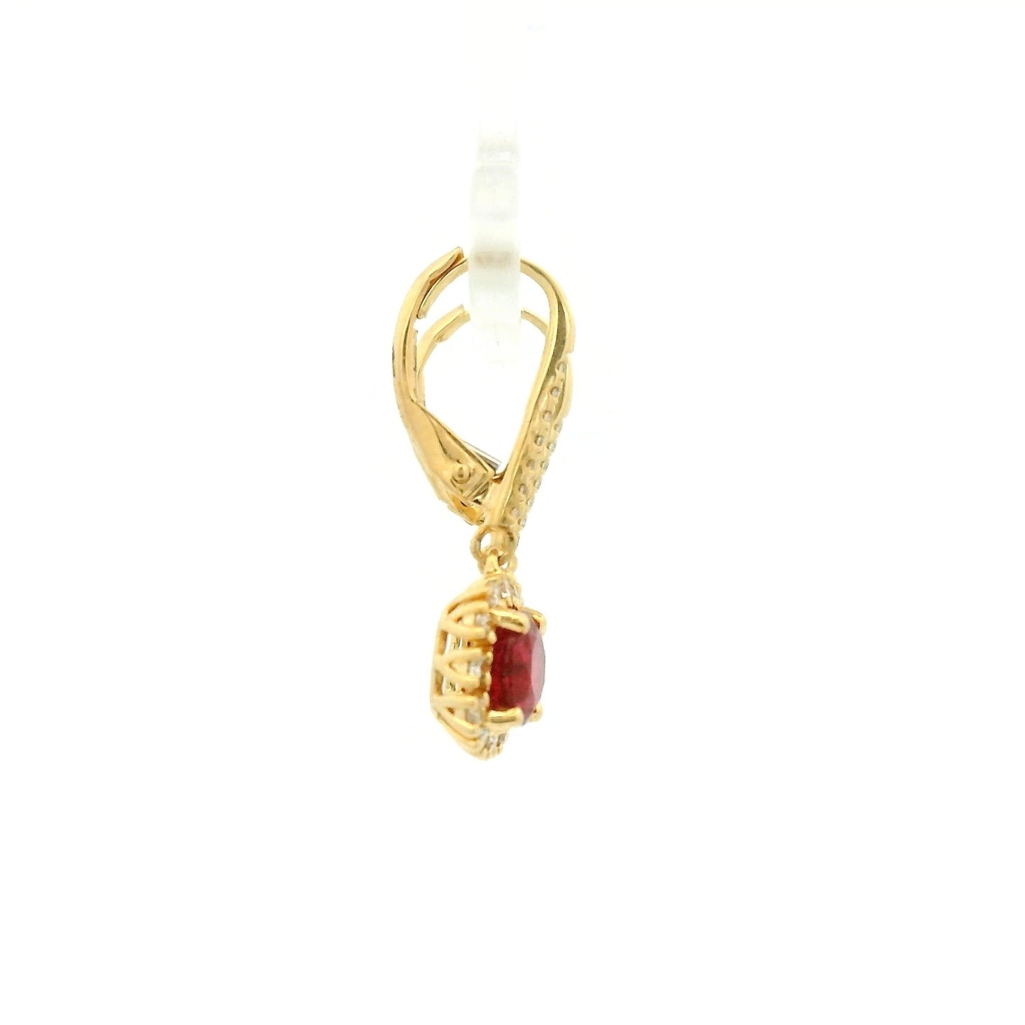 Ruby & Diamond Dangles - Forever Rox
