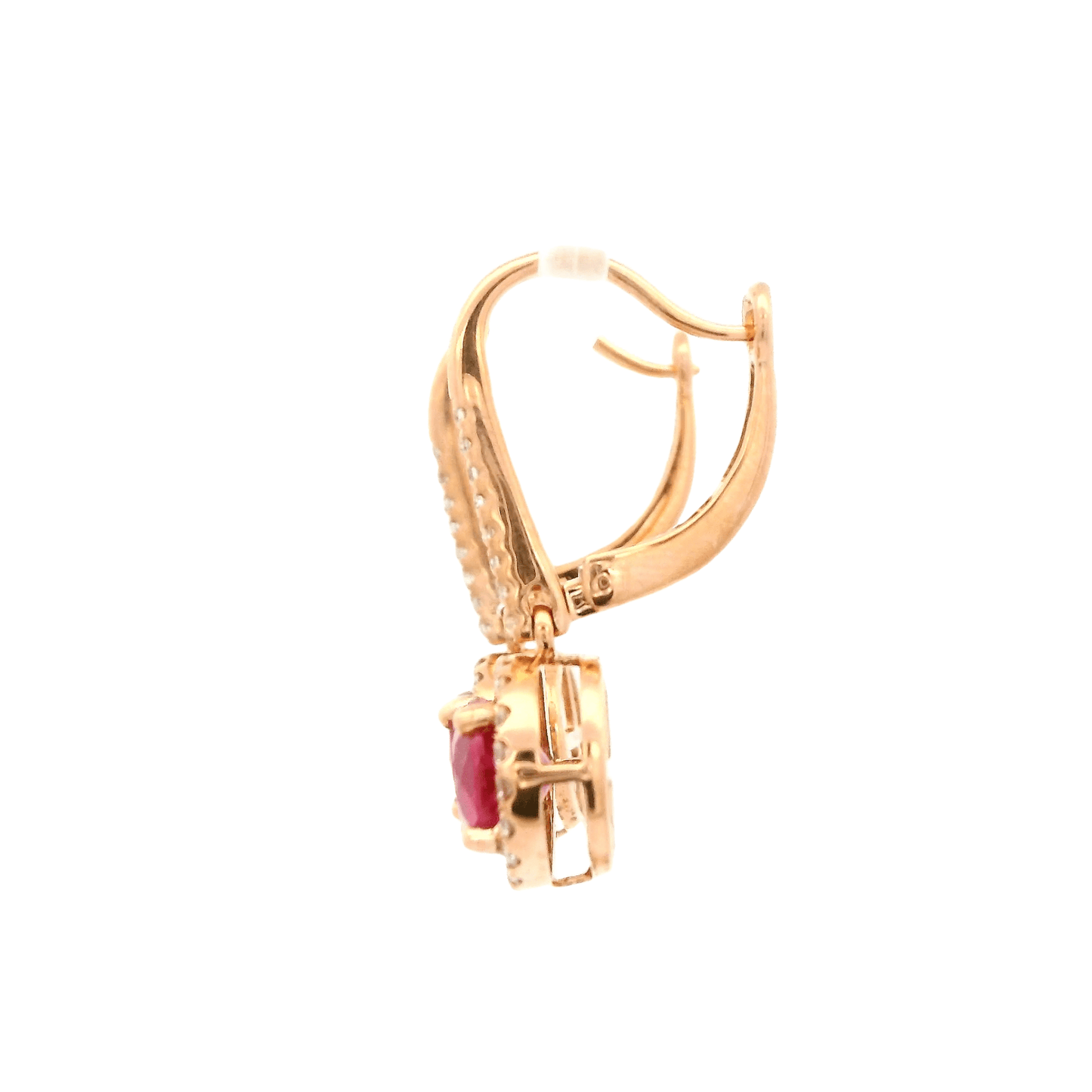 Ruby & Diamond Dangles - Forever Rox