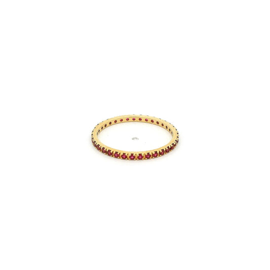 Ruby Eternity Band - Forever Rox Fine Jewelry