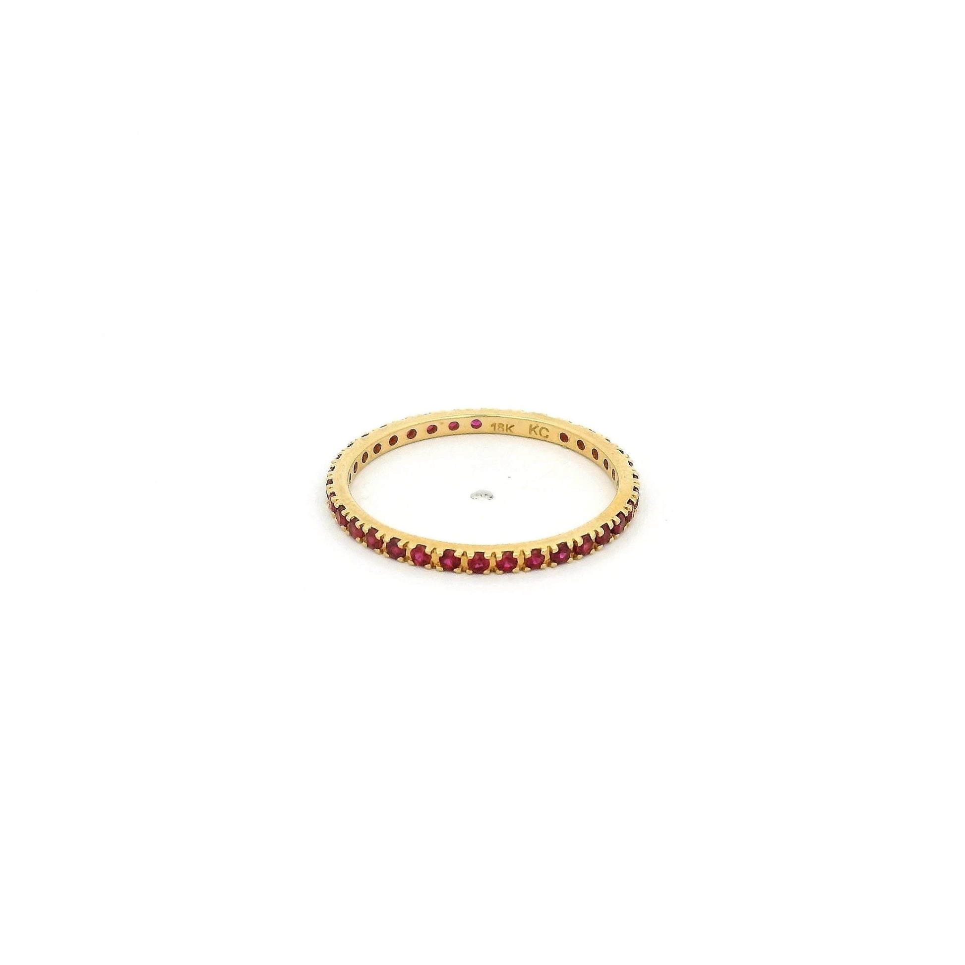 Ruby Eternity Band - Forever Rox Fine Jewelry