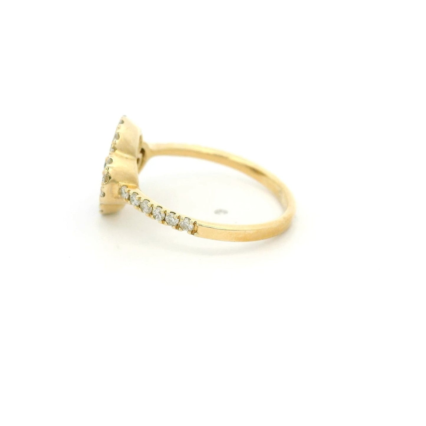 Sapphire & Diamond Clover Design Ring - Forever Rox