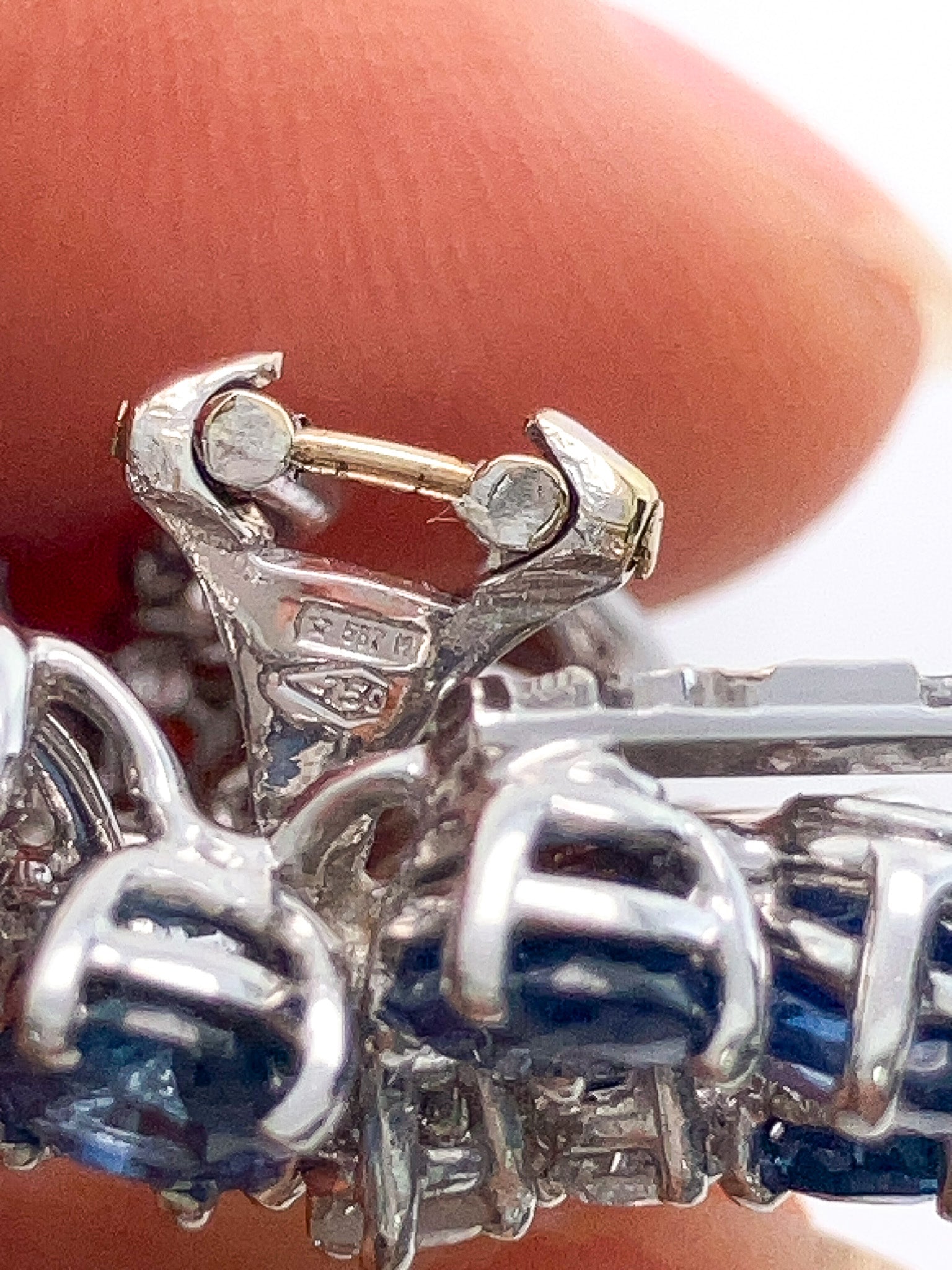 Sapphire & Diamond Cluster Earclips, 18k - Forever Rox