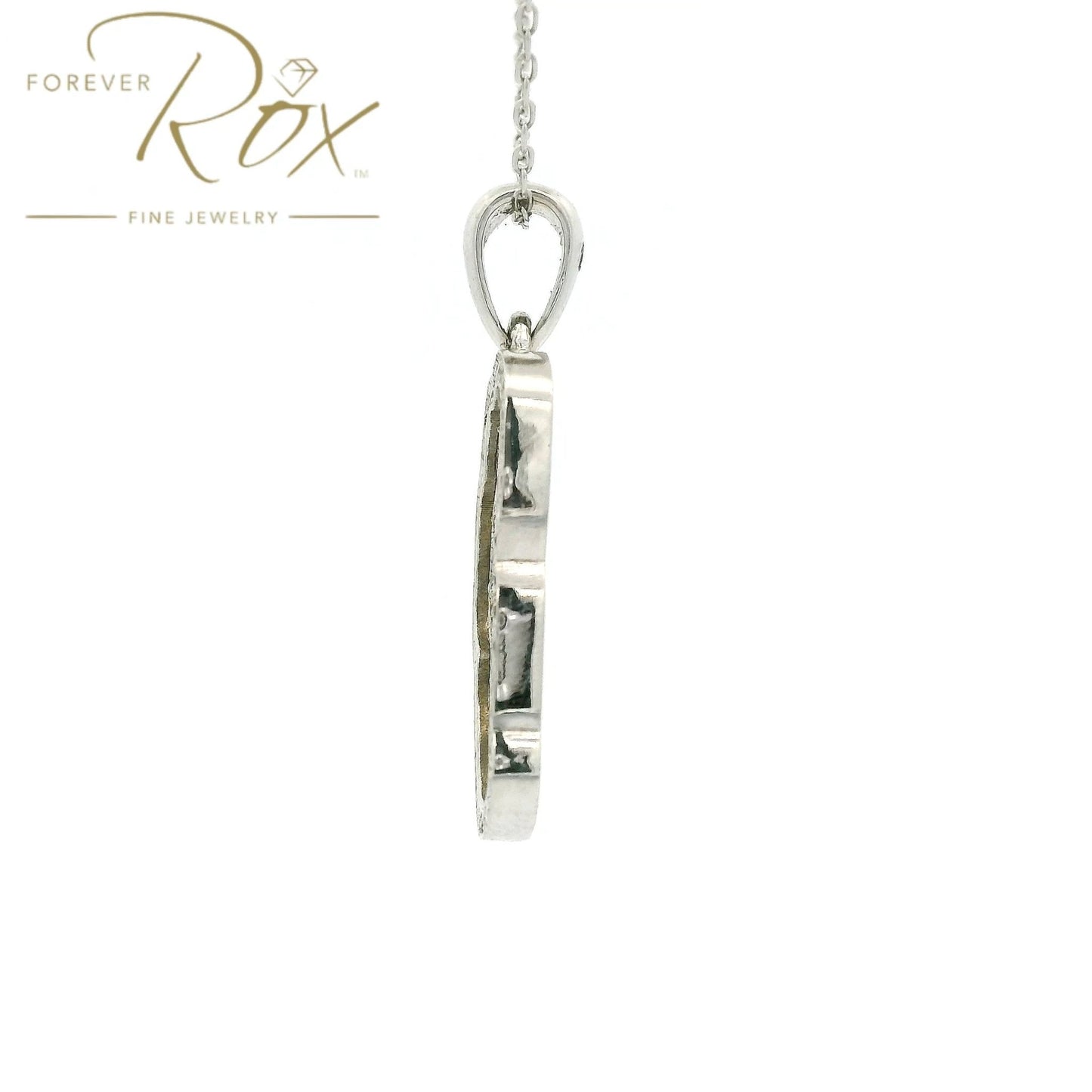 Sapphire & Diamond Lake Tahoe Pendant - Forever Rox