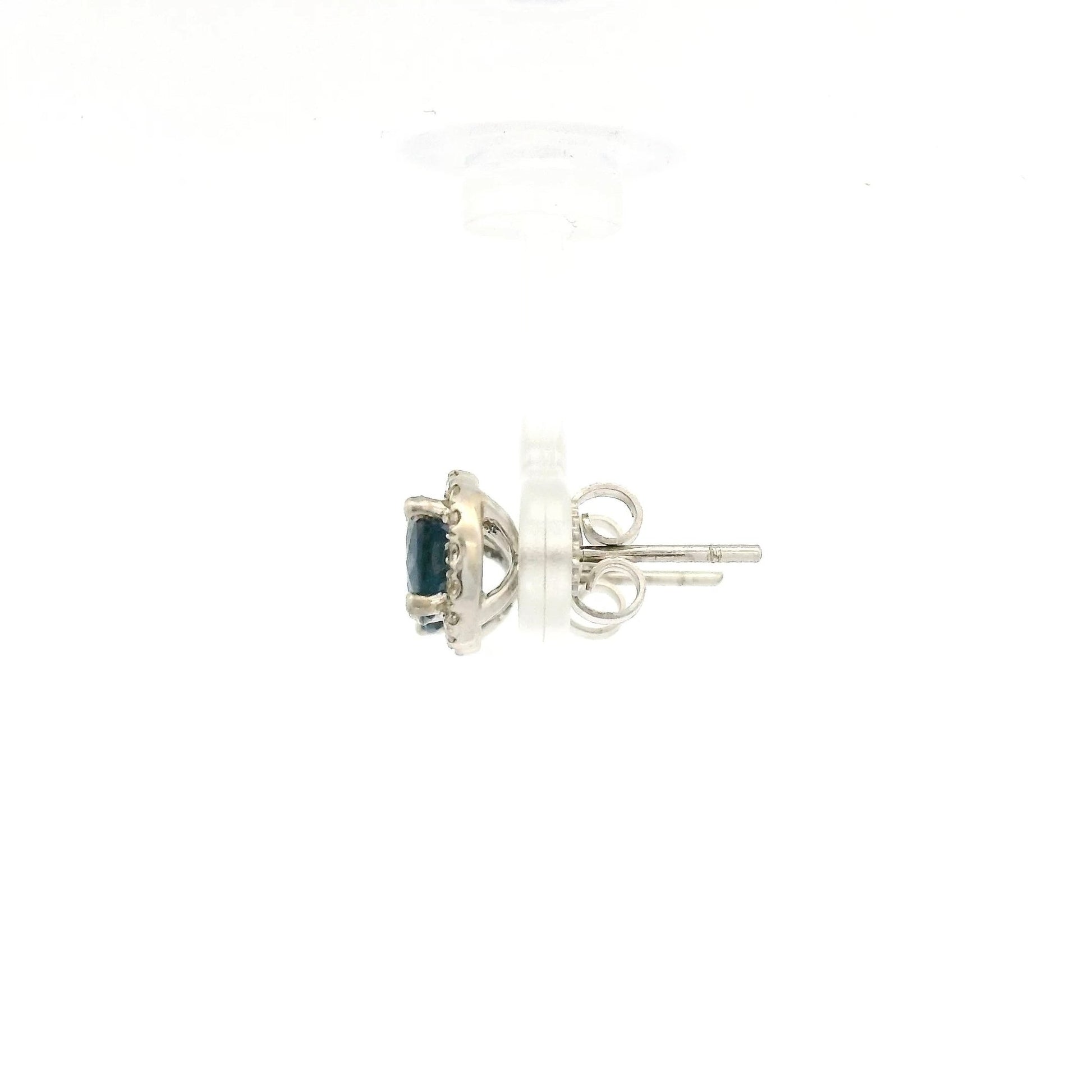 Sapphire & Diamond Studs - Forever Rox