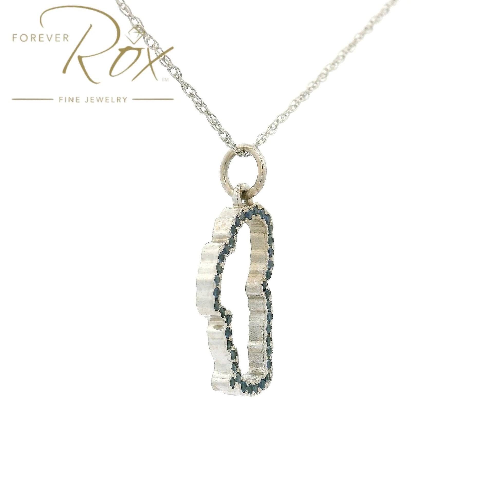 Sapphire Tahoe Pendant - Forever Rox