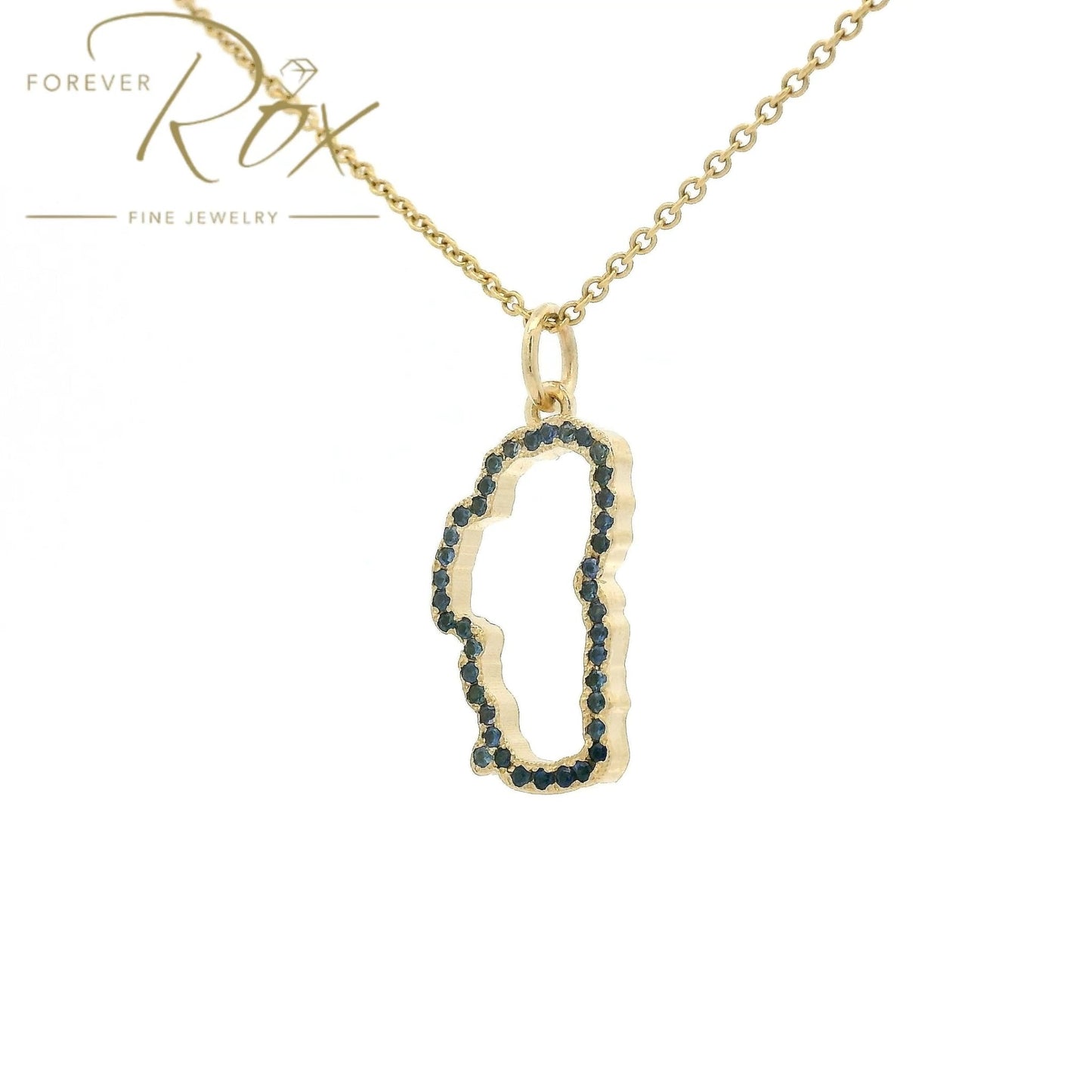 Sapphire Tahoe Pendant - Forever Rox