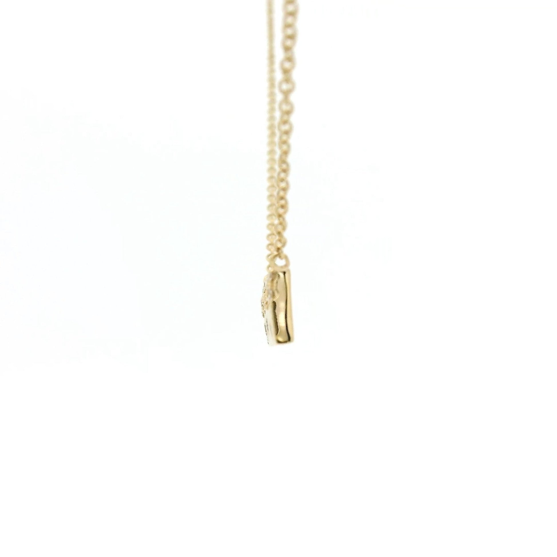 Scatter Diamond Bar Pendant - Forever Rox
