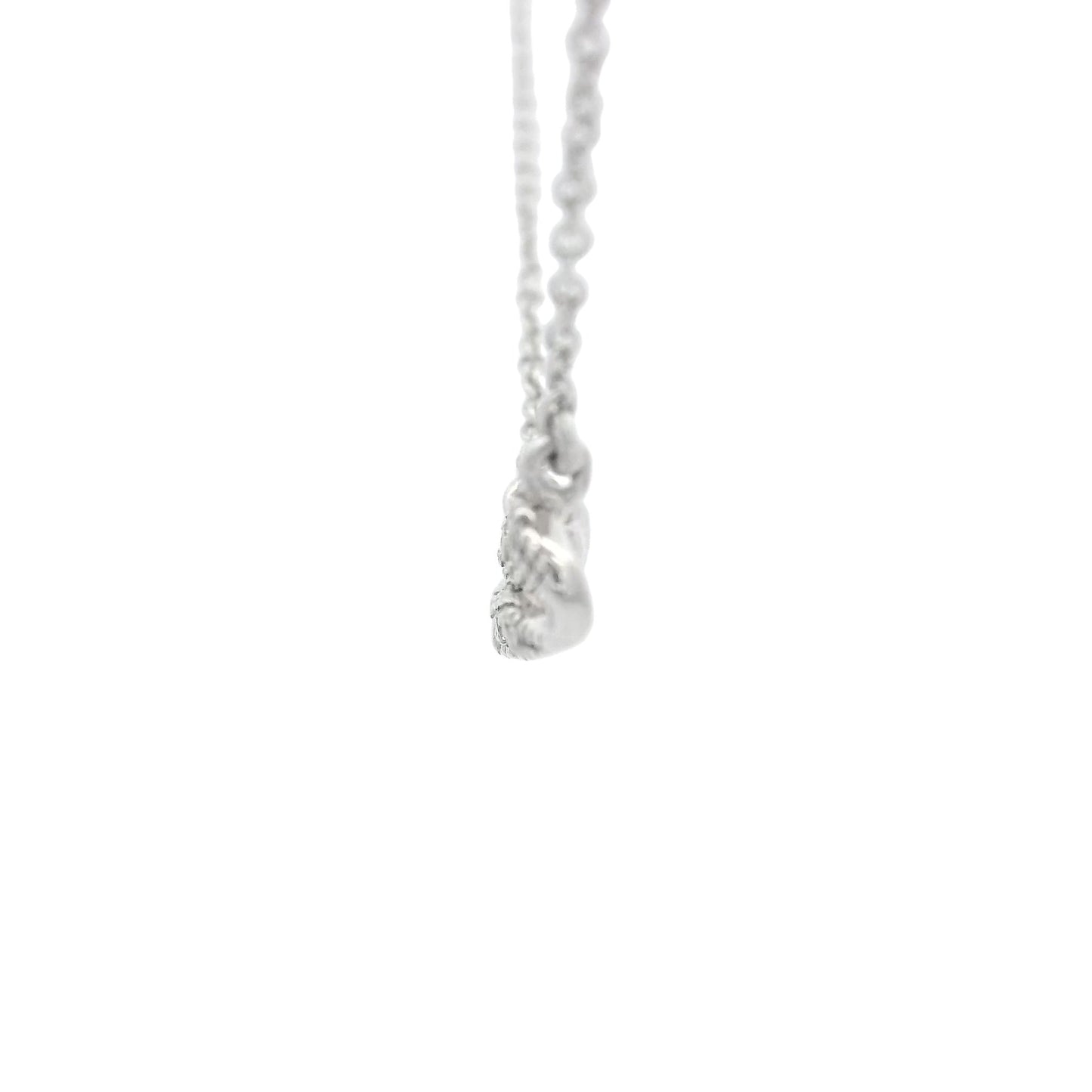 Silver Diamond Chainlink Pendant - Forever Rox