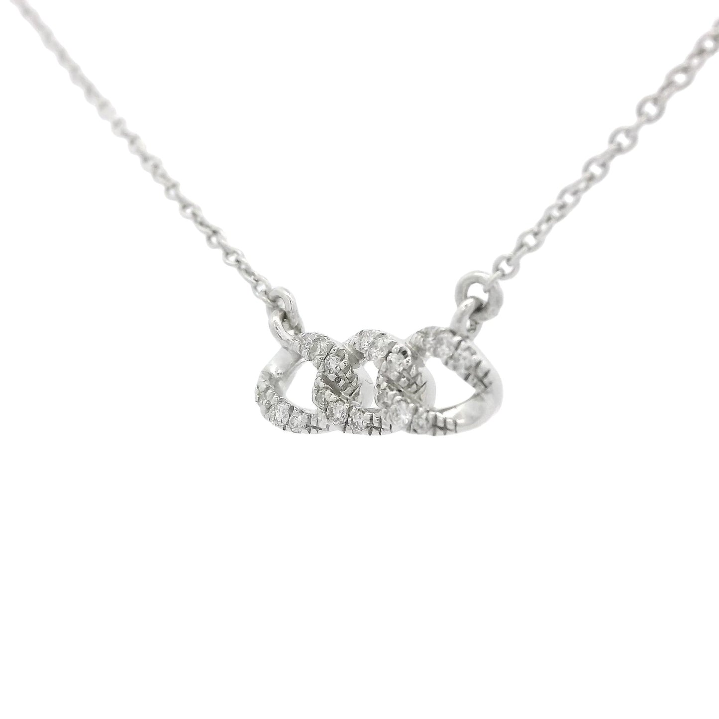 Silver Diamond Chainlink Pendant - Forever Rox