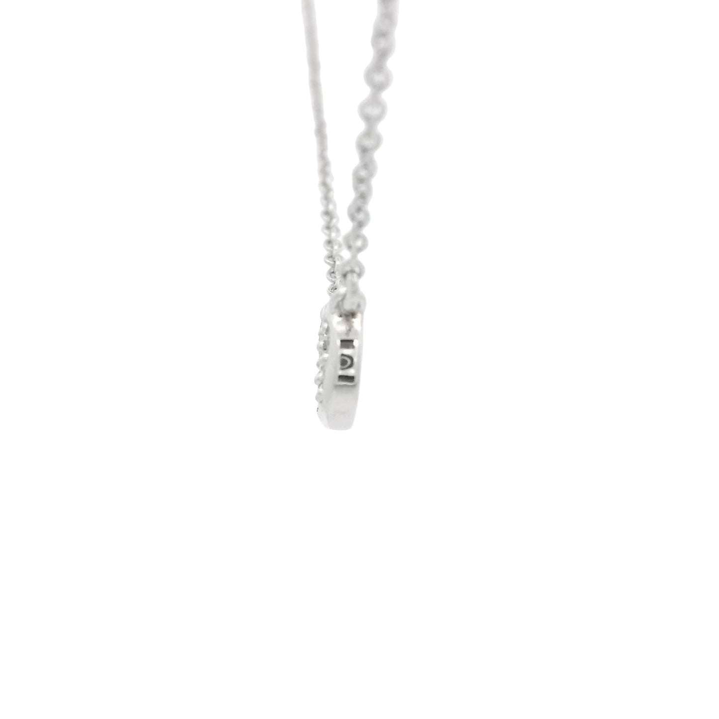 Silver Diamond Cluster Pendant - Forever Rox