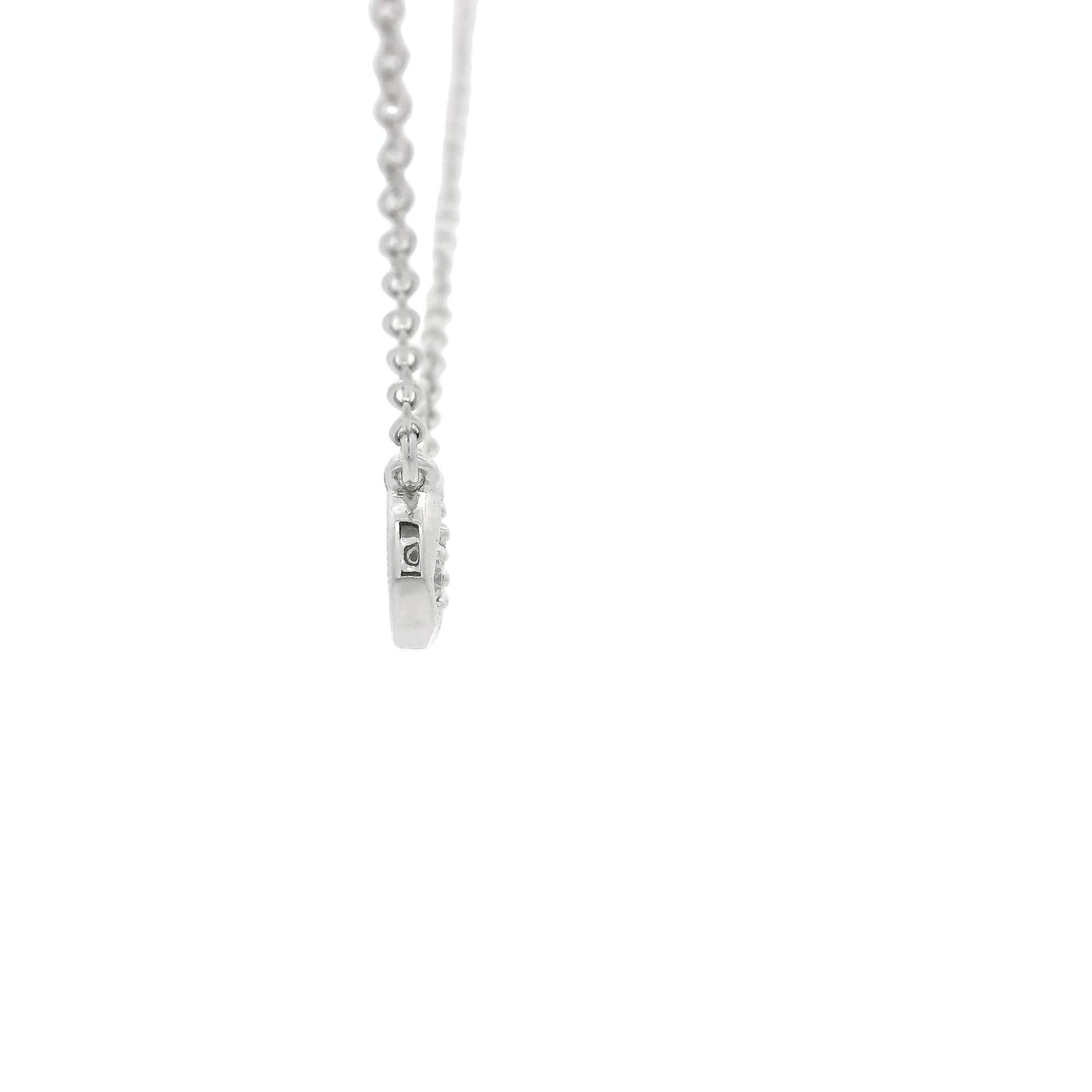 Silver Diamond Cluster Pendant - Forever Rox