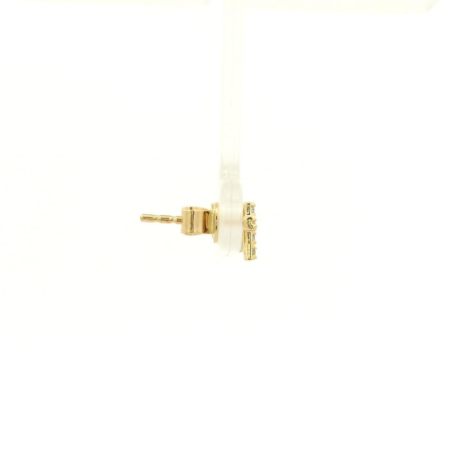 Small Diamond Cross Studs - Forever Rox Fine Jewelry