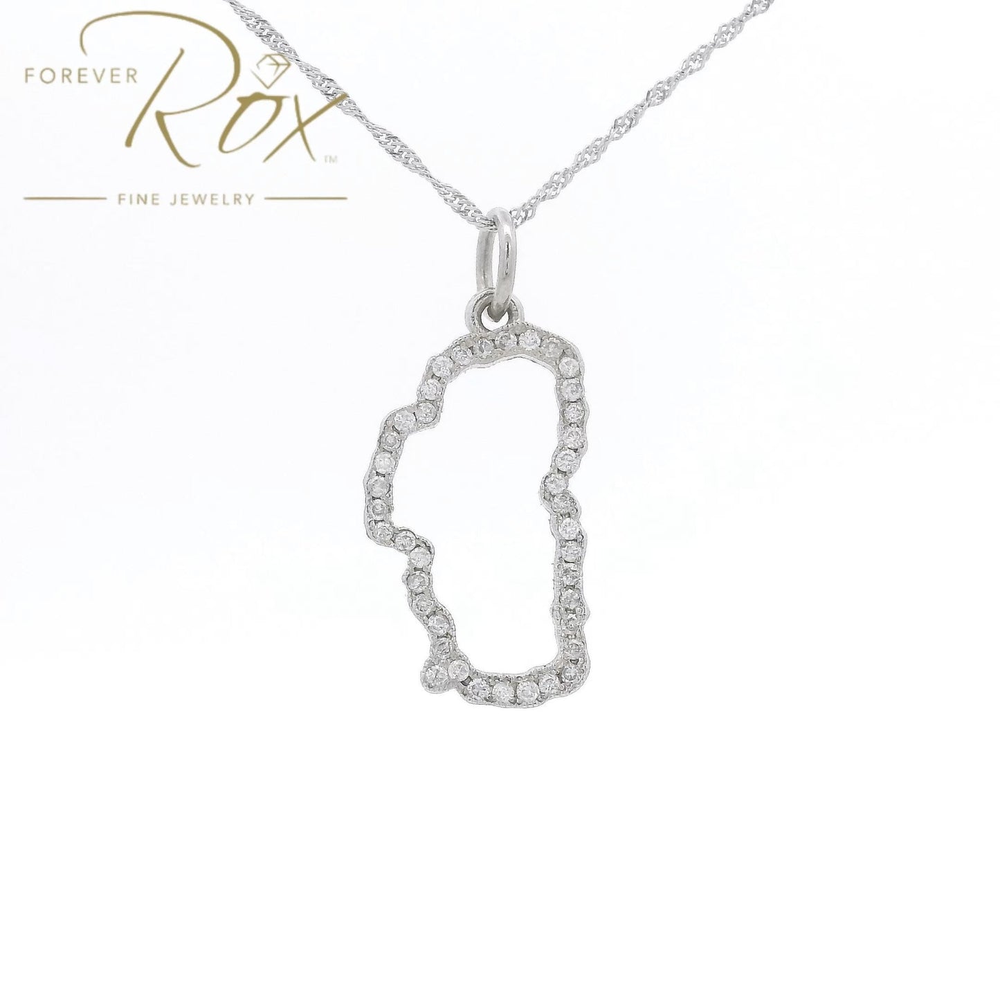 Small Diamond Tahoe Pendant - Forever Rox