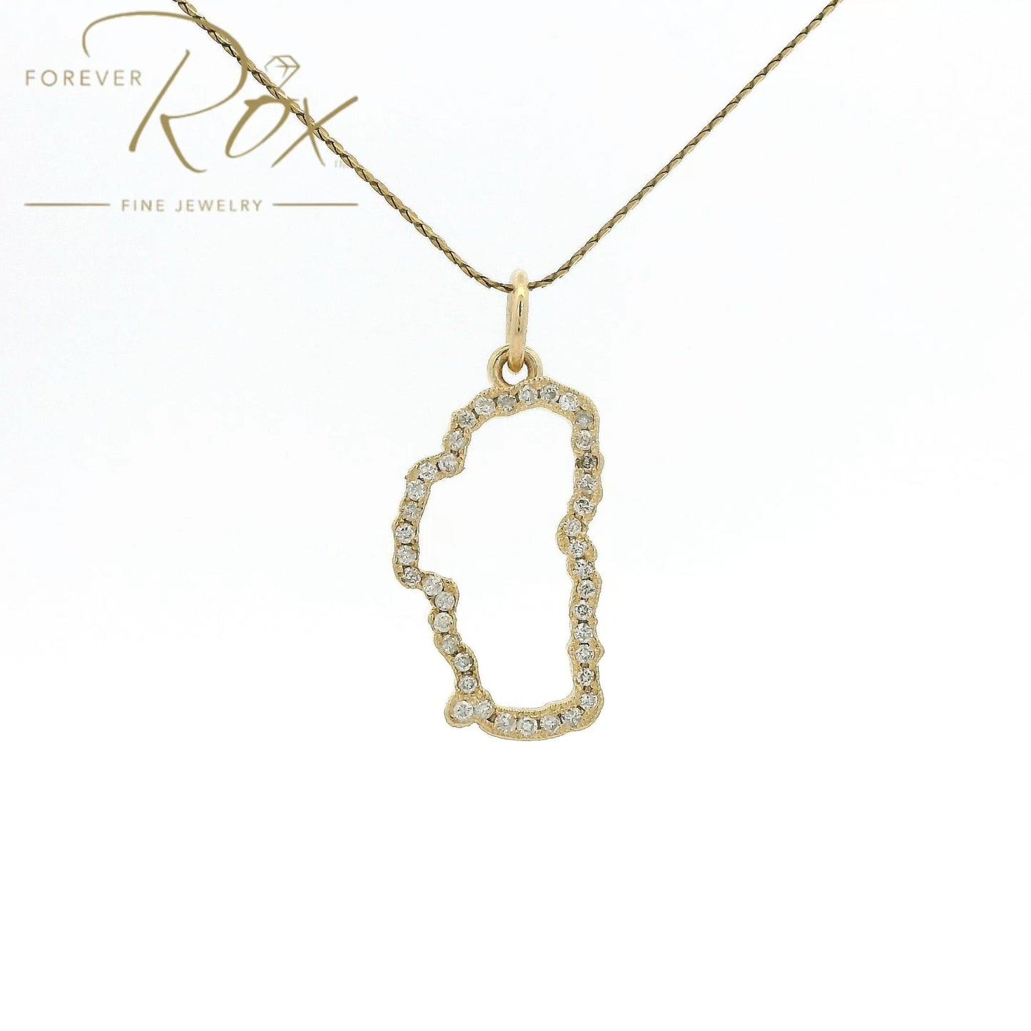 Small Diamond Tahoe Pendant - Forever Rox