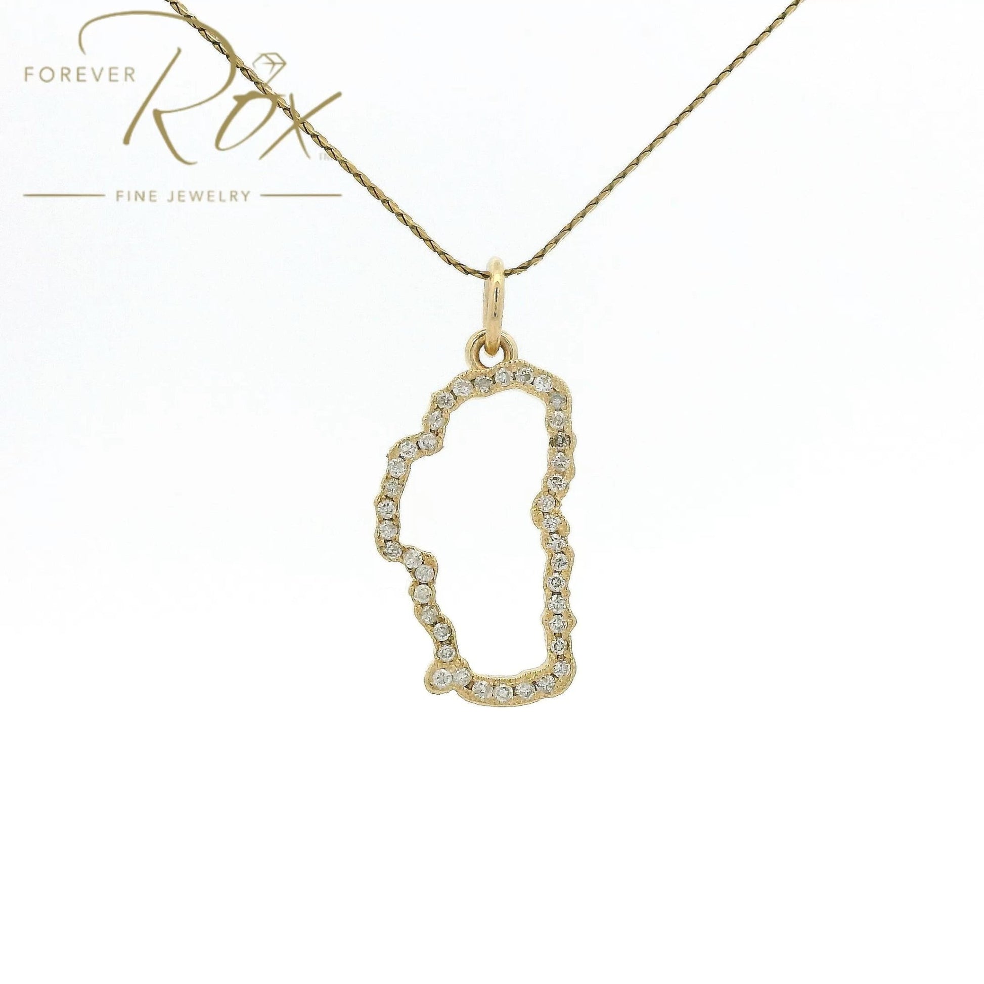 Small Diamond Tahoe Pendant - Forever Rox