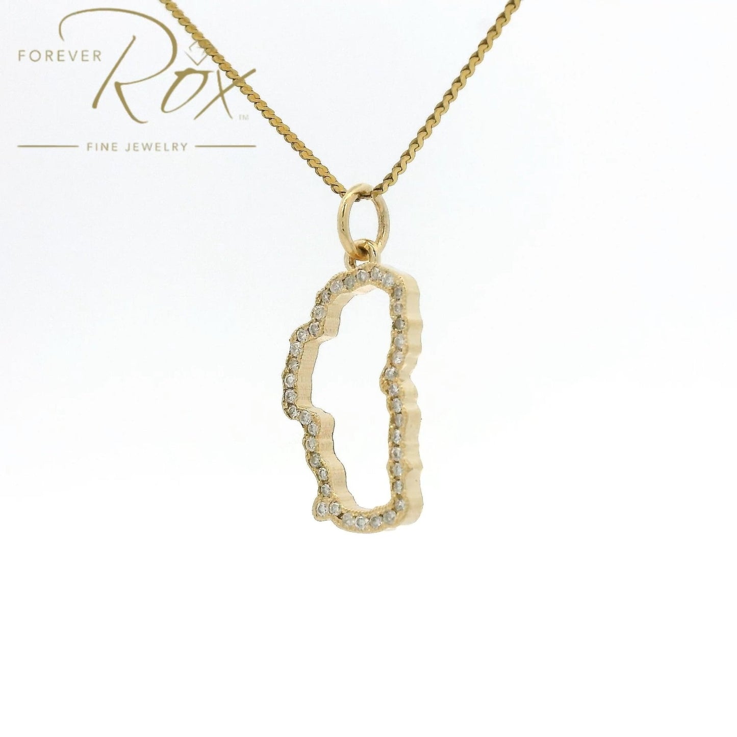 Small Diamond Tahoe Pendant - Forever Rox