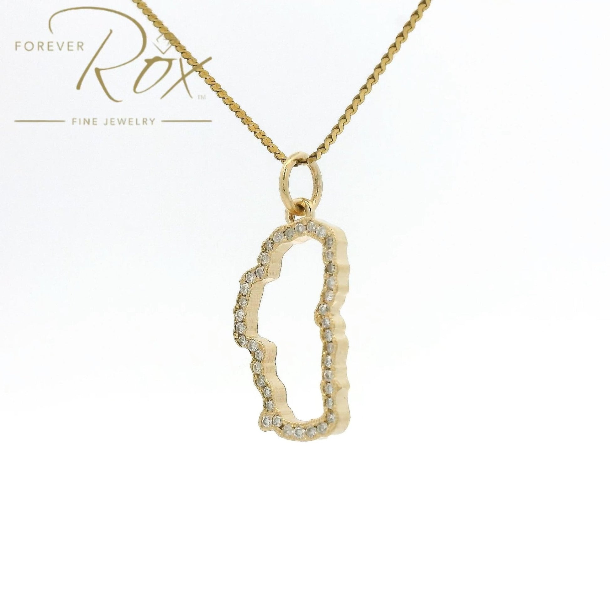 Small Diamond Tahoe Pendant - Forever Rox