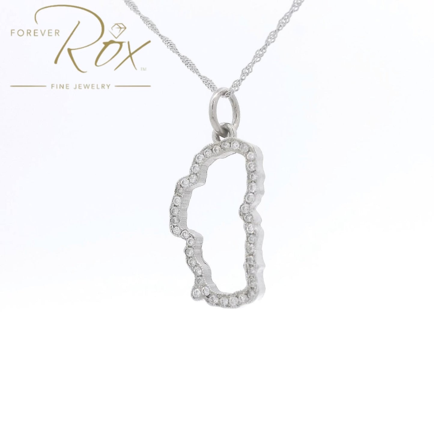 Small Diamond Tahoe Pendant - Forever Rox