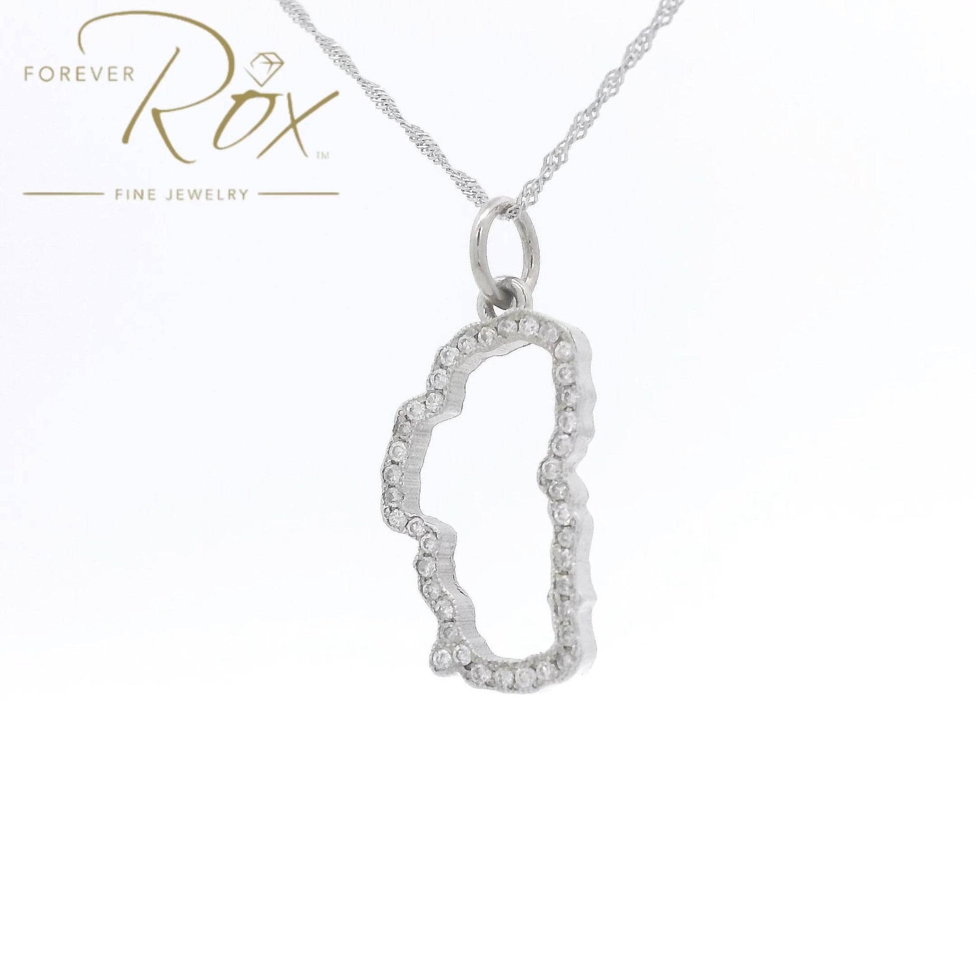 Small Diamond Tahoe Pendant - Forever Rox