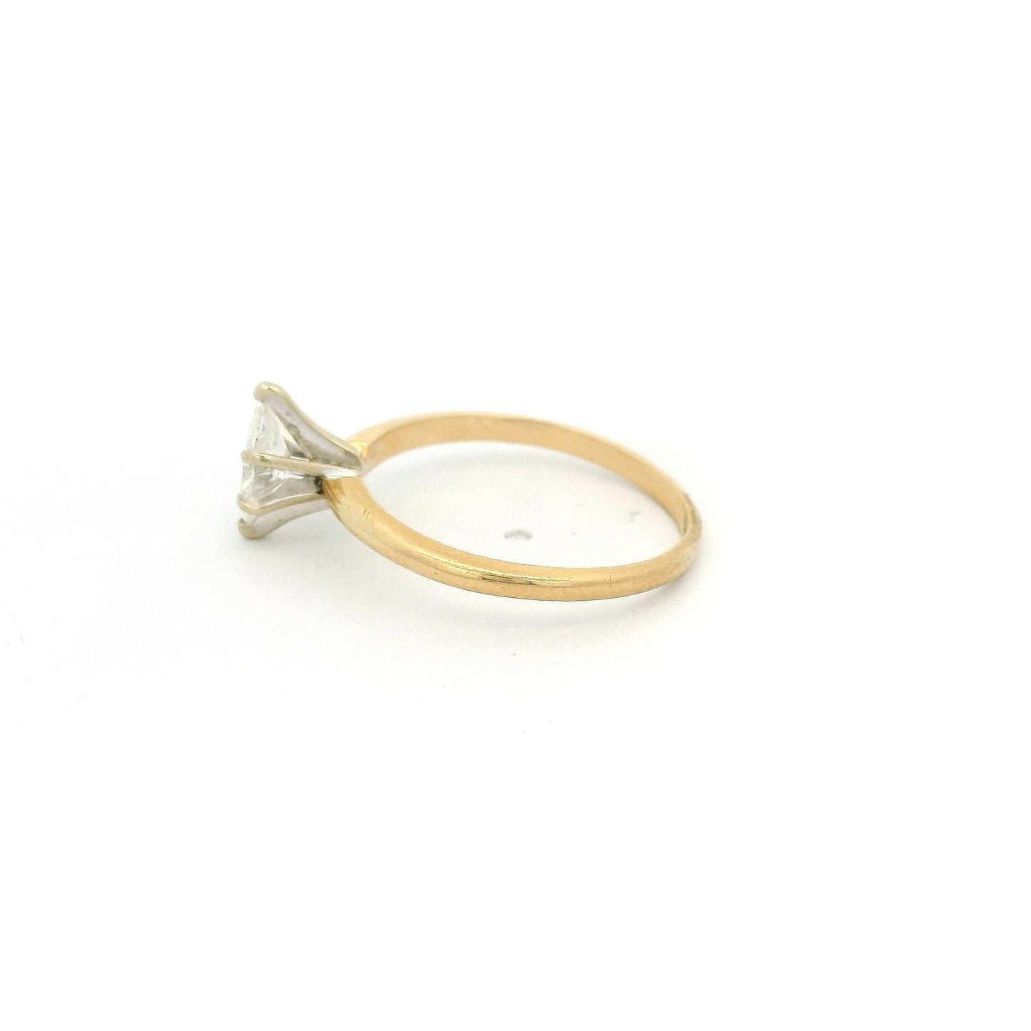 Solitair Marquise Cut Diamond Bridal Ring - Forever Rox Fine Jewelry