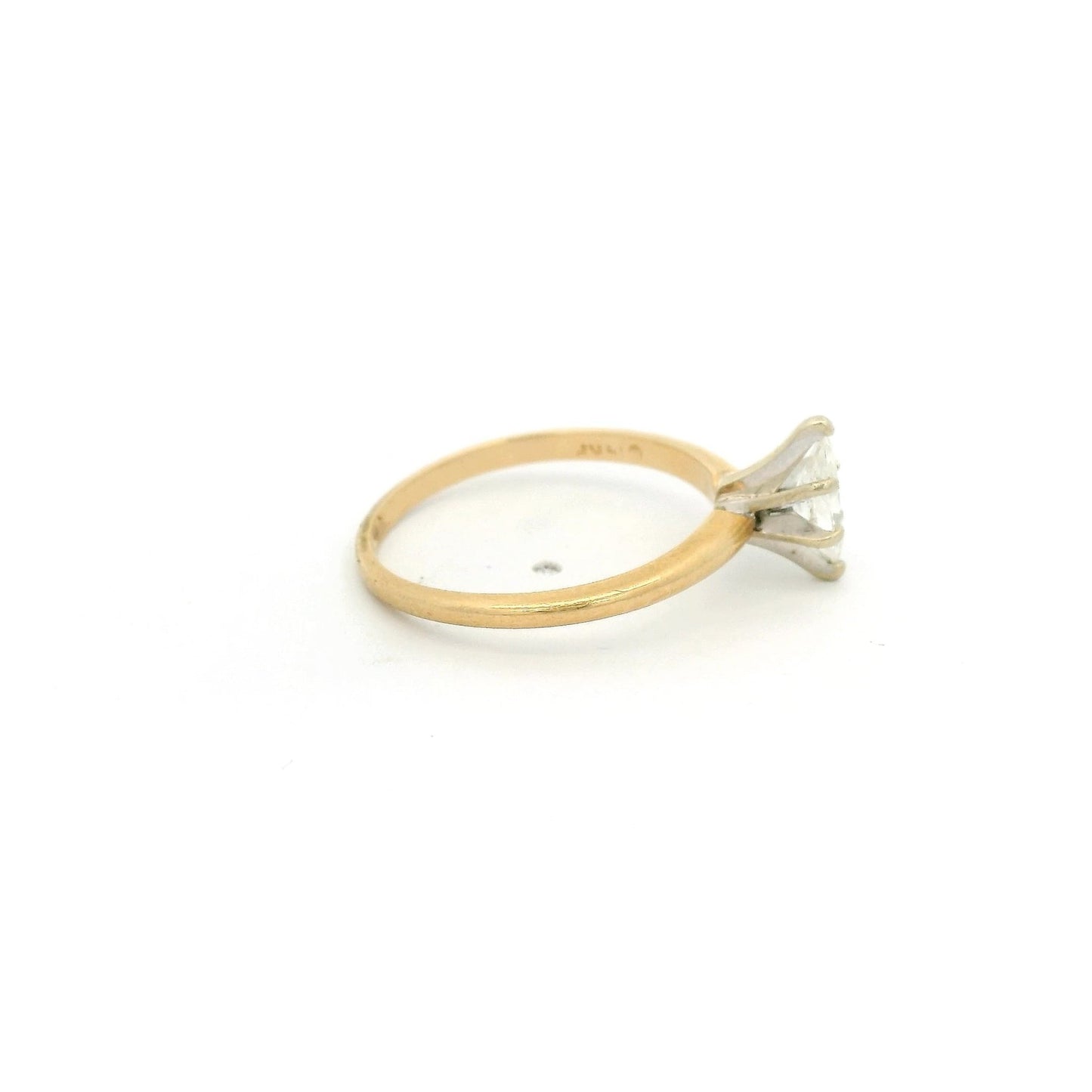 Solitair Marquise Cut Diamond Bridal Ring - Forever Rox Fine Jewelry