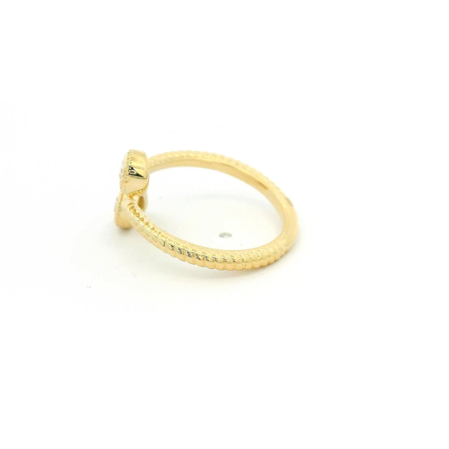 Split Pear & Oval Diamond Ring - Forever Rox