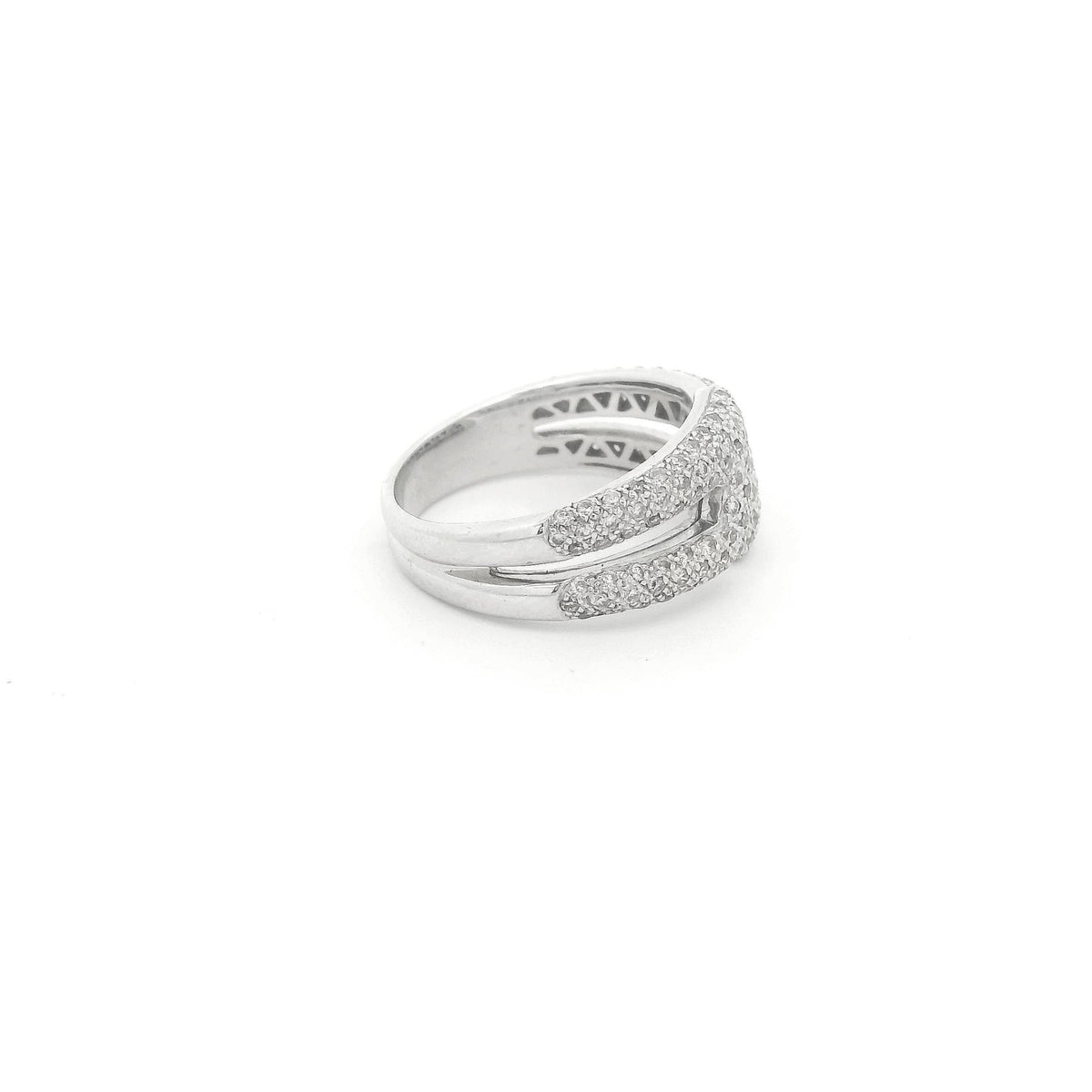 Split Shank Diamond Ring - Forever Rox Fine Jewelry